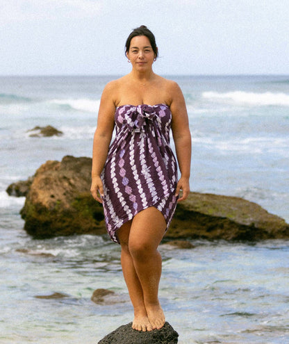 Tag Aloha Co. - Crown Flower Pareo Sarong