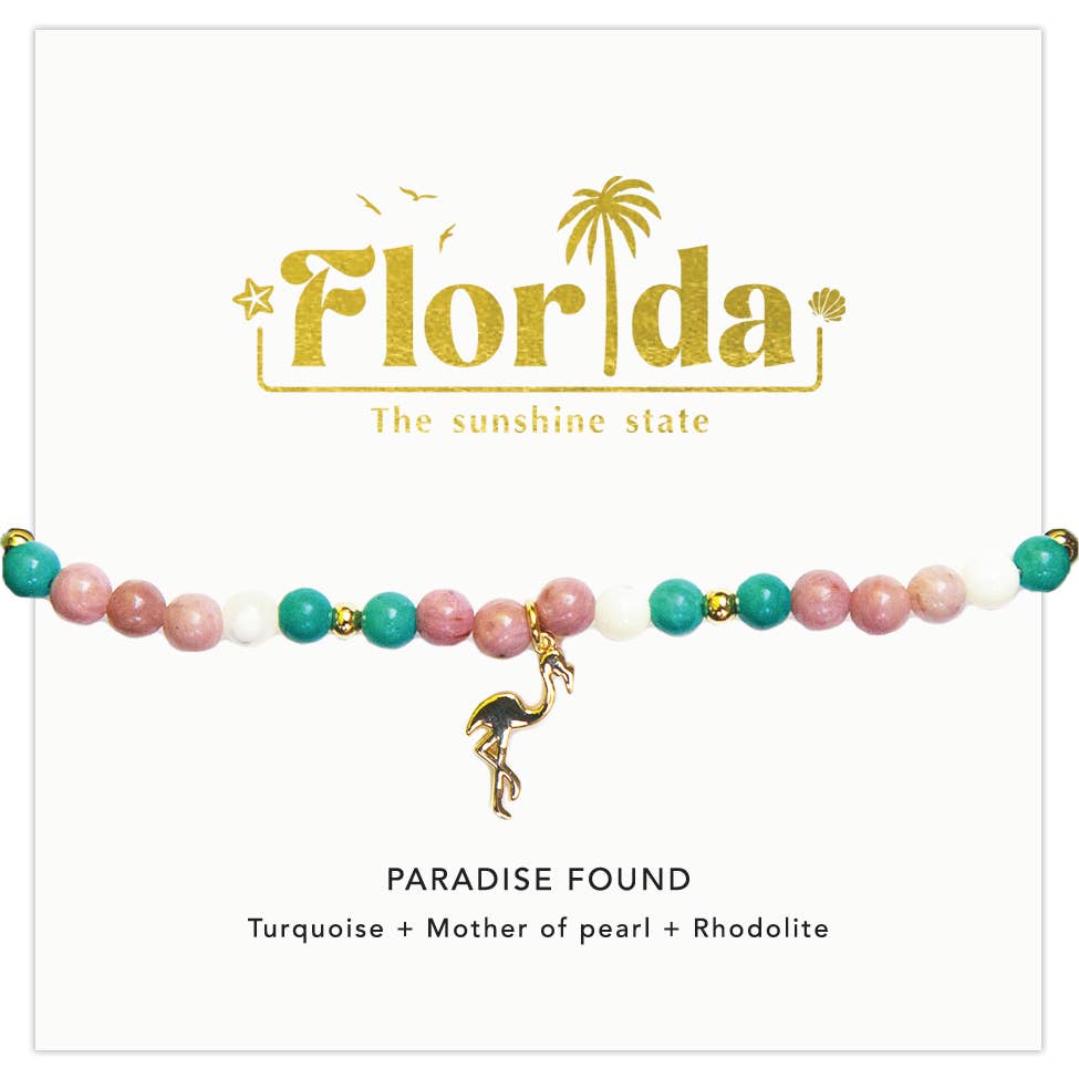 Lotus and Luna - Paradise Found Florida Charm Bracelet