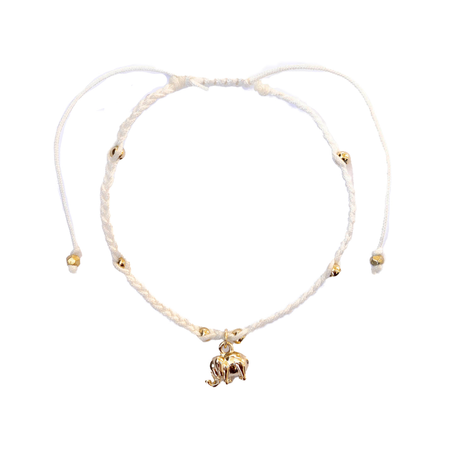 Lotus and Luna - Wise Guy Braided Charm Bracelet