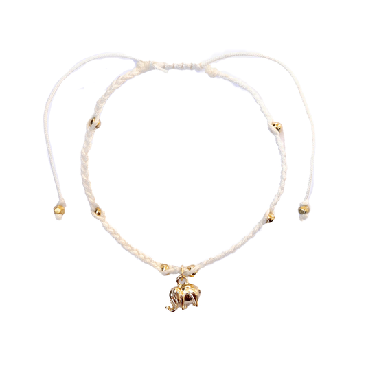 Lotus and Luna - Wise Guy Braided Charm Bracelet