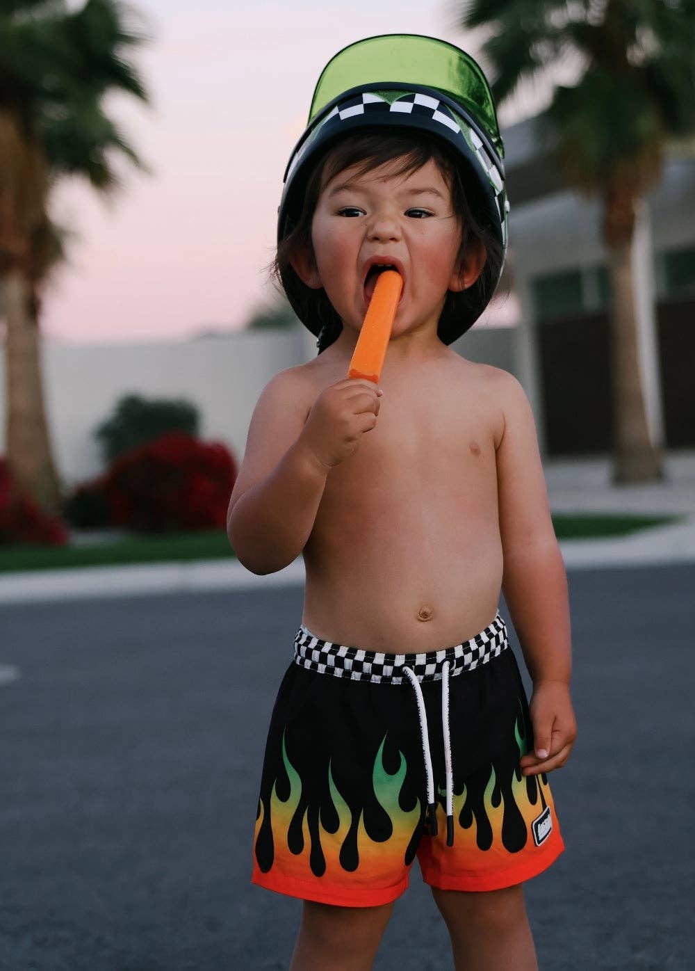 Little Trouble - Flame Boardies
