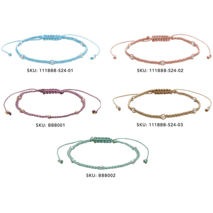 Lotus and Luna - Braided BB Bracelets