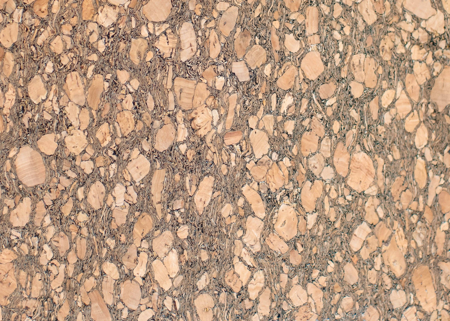 KORK Cork Earrings-Marbled Cork Flower