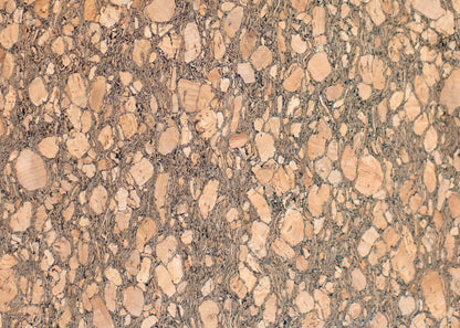 KORK Cork Earrings-Marbled Cork Flower