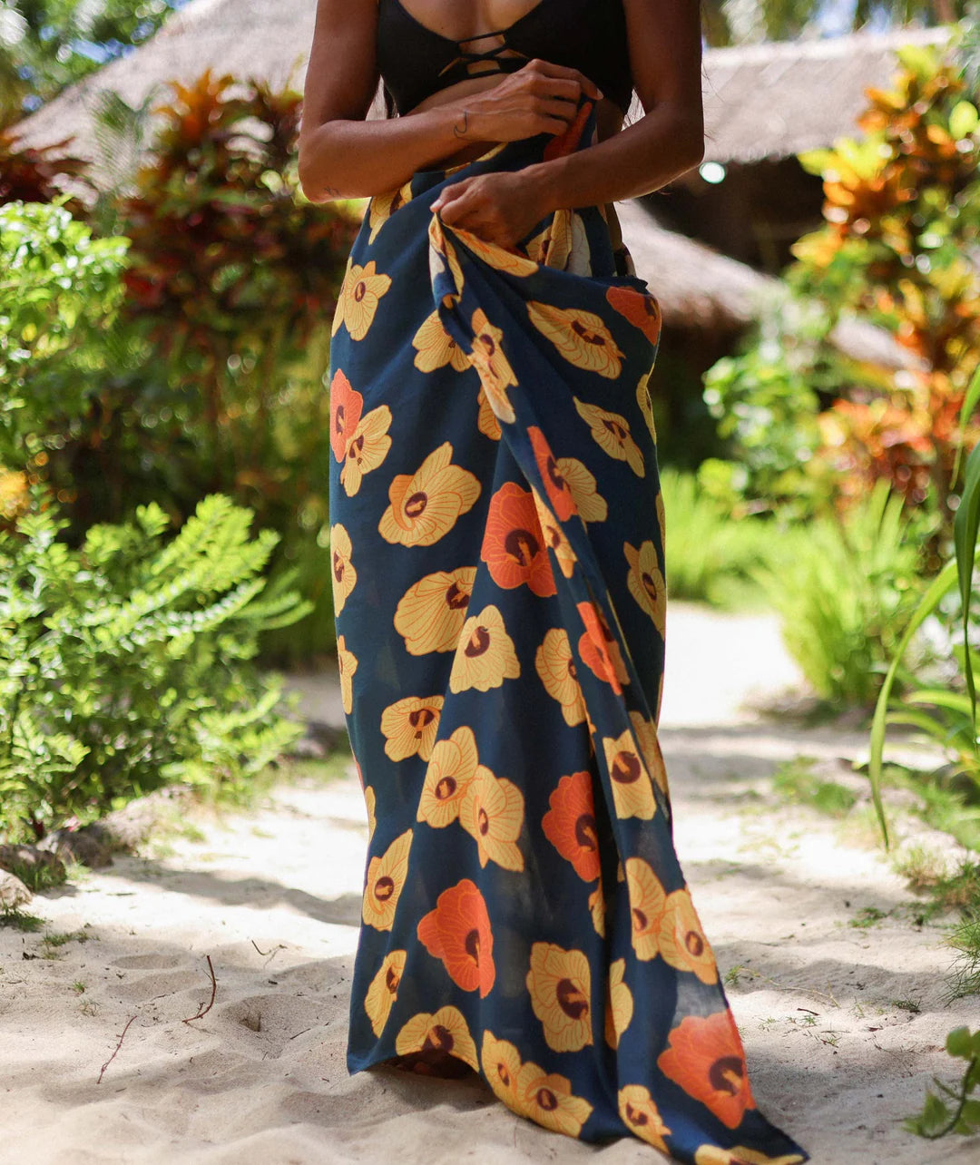Tag Aloha Navy Hau Pareo
