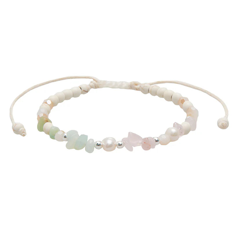 Lotus and Luna - Sea Stone Bracelet Collection