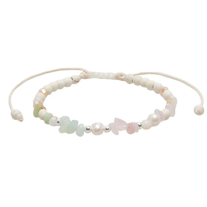 Lotus and Luna - Sea Stone Bracelet Collection