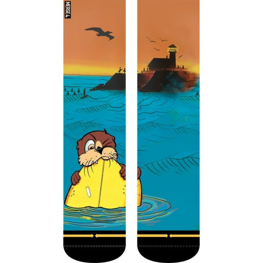 Merge4 Amelia Otter Lighthouse Youth Socks