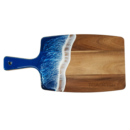 Toadfish Wood and Resin Cheese Board