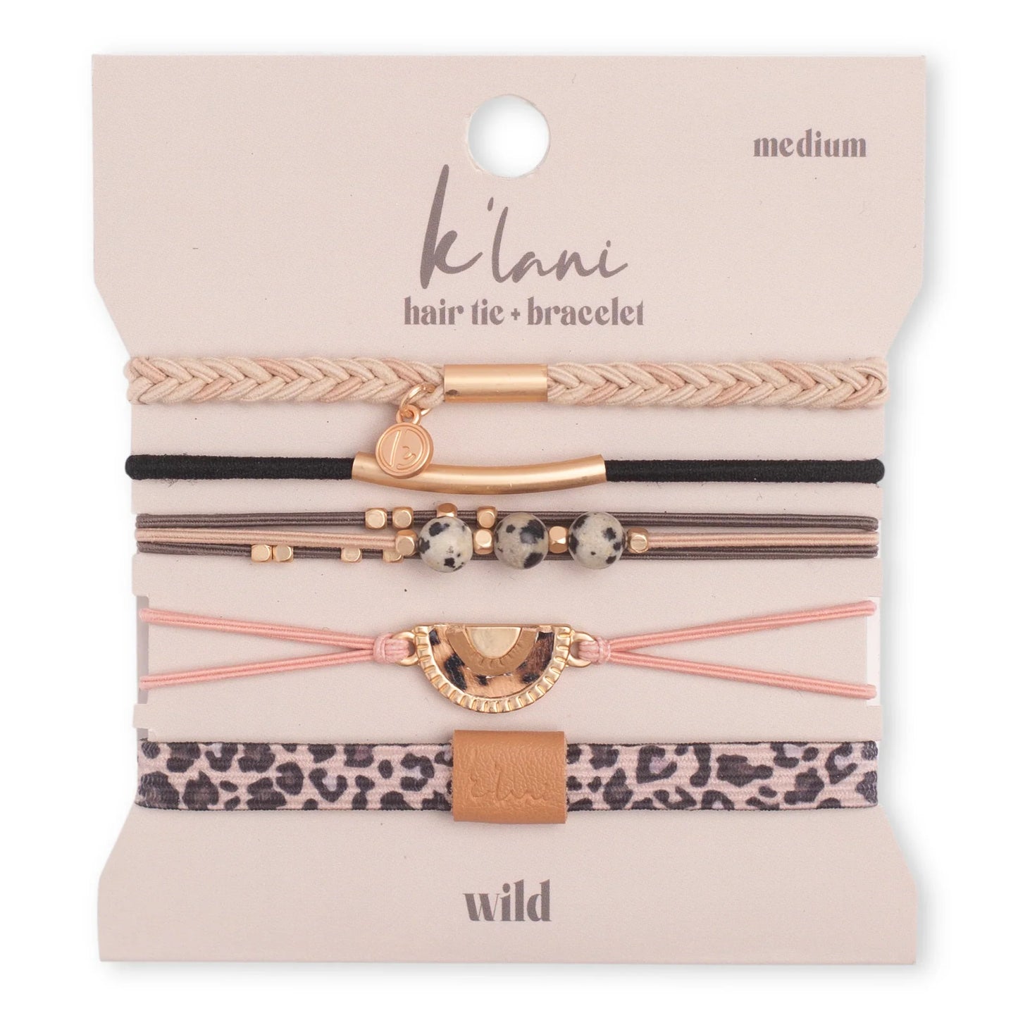 K'Lani Wild Hair Tie + Bracelet
